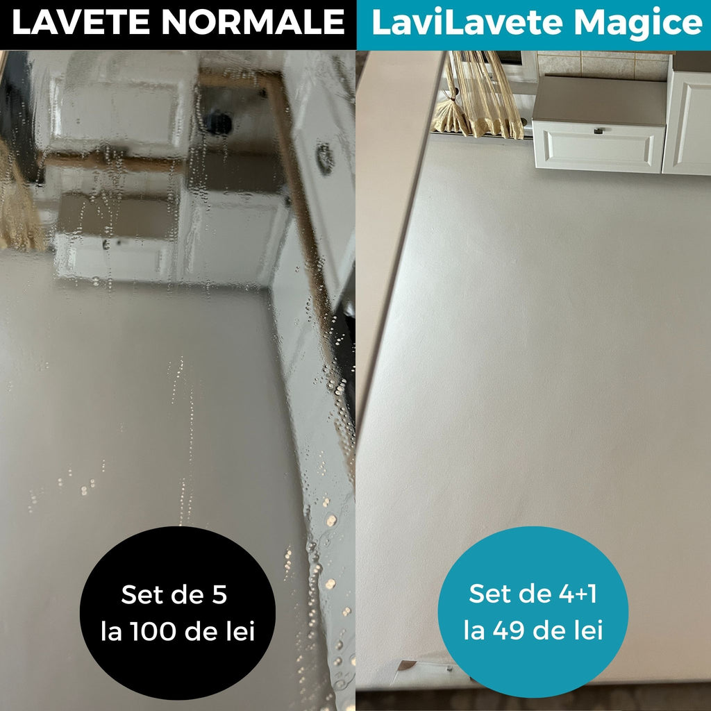 5 Lavete Magice+ 1 Abrazivă