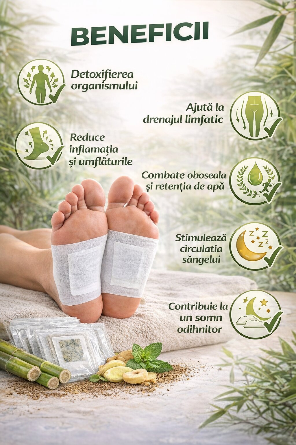 Set 100 Plasturi Detox™